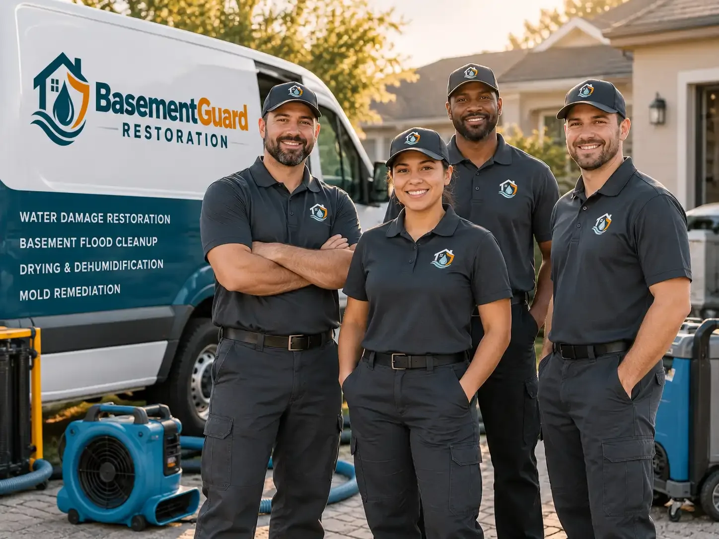Basement Water Damage Restoration company in Madeline, CA